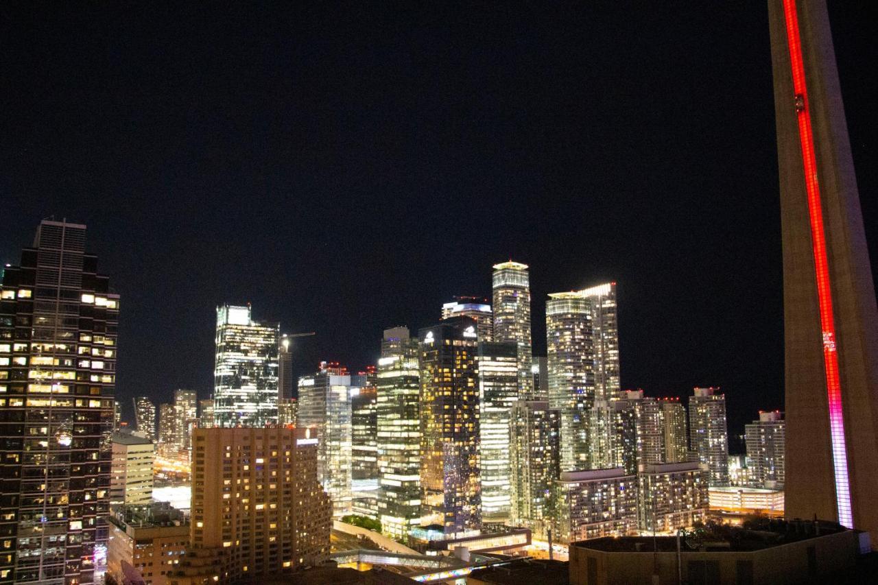 Downtown High-Rise Condo- Cn Tower View Toronto Extérieur photo